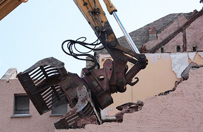 Demolición con equipos Mecánicos