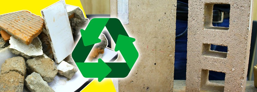 Reciclaje de materiales de la construcción